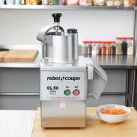 Robot Coupe CL50 Ultra Continuous Feed Food Processor with 2 Discs - 1 1/2 hp