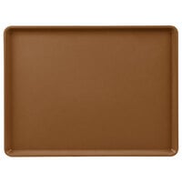 Cambro 1216D513 12 inch x 16 inch Bayleaf Brown Dietary Tray - 12/Case