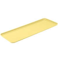 Cambro 1030MT145 10" x 30" Yellow Fiberglass Market Tray