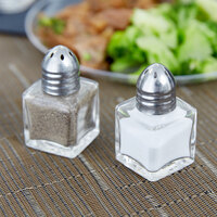 0.5 oz. Mini Salt and Pepper Shaker - 24/Case