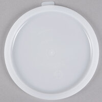 Carlisle 060302 Lid for 6, 8 Qt. White Round Containers