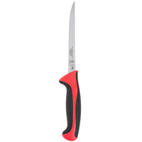 Mercer Culinary M22206RD Millennia Colors® 6 inch Semi-Flexible Narrow Boning Knife with Red Handle