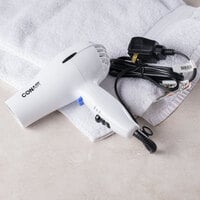 Conair 047W White 2 Heat / 2 Speed Hair Dryer - 1600W