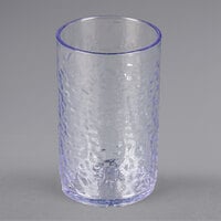 Carlisle 550907 Pebble Optic 9.5 oz. Clear SAN Plastic Tumbler - 24/Case