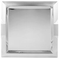 Vollrath 82091 Square Stainless Steel Serving Tray with Handles - 15 3/4 inch x 15 3/4 inch