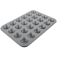 Focus Foodservice 905295 1-7/8 Mini Muffin Pan 6 Rows of 8 Muffins 17-7/8 x 25-7/8 Aluminized Steel 17-7/8 x 25-7/8 
