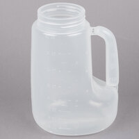 Tablecraft PP32A Option 32 oz. Dispensers with Assorted Tops - 6/Pack