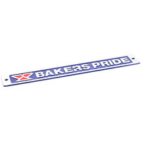 Bakers Pride 2M-U1043A Nameplate; Bakers Pride; Blue[