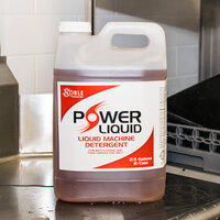 Noble Chemical 2.5 Gallon / 320 oz. Power Liquid Dish Washing Machine Detergent - 2/Case