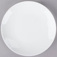 Tuxton VPA-090 Florence 9 inch Bright White Coupe China Plate - 24/Case