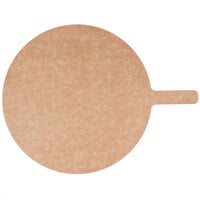 American Metalcraft 16 inch Round Pressed Natural Pizza Peel with 5 inch Handle MP1621