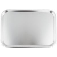 Vollrath 80170 Oblong Stainless Steel Serving / Display Tray - 17 1/8" x 11 5/8"