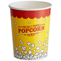 Carnival King 32 oz. Popcorn Cup - 50/Pack