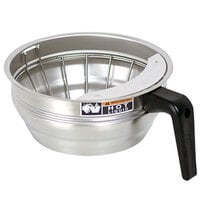 Bunn 20217.0000 Stainless Steel SplashGard Funnel for CDBC Twin, CWT Twin, and AXIOM Twin Brewers