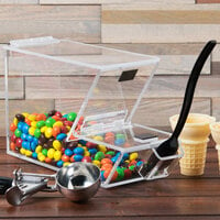 Cal-Mil 927-H Stackable Topping Dispenser with Holster - 4 inch x 11 inch x 7 inch
