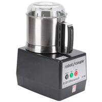 Robot Coupe R301UB 3.5 Qt. Stainless Steel Batch Bowl Food Processor - 1 1/2 hp