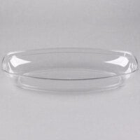 Fineline 3525-CL Platter Pleasers 1 Qt. Clear Plastic Luau Bowl - 50/Case