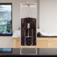Choice 9 lb. Acrylic Dry Food / Coffee Bean Dispenser