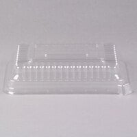 Fineline 9293-L Flairware Clear PET Plastic Serving Tray Dome Tray Lid - 48/Case