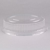Fineline 9514-L Platter Pleasers 14" x 21" Clear Plastic Oval Tray Dome Lid - 40/Case