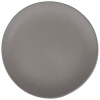 10 Strawberry Street RPPLE-GREYSLD Matte Wave 8 inch Gray Salad Stoneware Plate - 24/Case