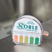 Noble Chemical QT-40 Quaternary Test Paper Dispenser - 0-500ppm