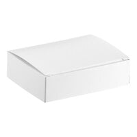 4 1/2" x 3 1/2" x 1 1/4" 1-Piece 1/4 lb. White Candy Box - 250/Case