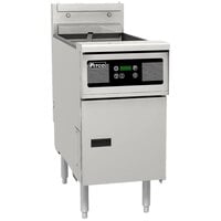 Pitco SE14X-D 40-50 lb. Solstice Electric Floor Fryer with Digital Controls - 208V, 1 Phase, 14kW