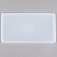 1/3 Size High-Heat Silicone Flexsil Steam Table / Hotel Pan Lid