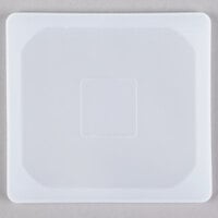 1/6 Size High-Heat Silicone Flexsil Steam Table / Hotel Pan Lid