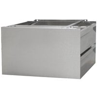 Advance Tabco ADT-2-2020 2 Tier Drawer Assembly with Side Panels - 20 inch x 20 inch x 5 inch Drawers
