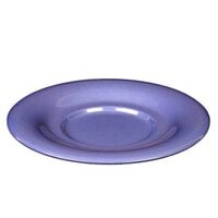 Thunder Group CR9108BU 5 1/2 inch Purple Melamine Saucer for 8 oz. Bouillon Cup and 4 oz. Salad Bowl - 12/Pack