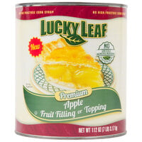 Lucky Leaf #10 Can Premium Non-GMO Apple Pie Filling - 3/Case