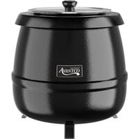 Avantco S30 11 Qt. Black Soup Kettle Warmer - 120V, 400W