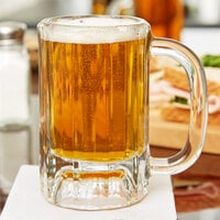 Libbey 5019 10 oz. Paneled Beer Mug - 12/Case