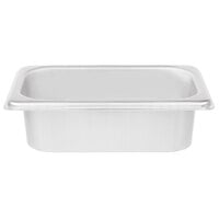 Vollrath E9WC02 Super Pan V 6 7/8" x 4 1/4" x 2" Rectangular Stainless Steel In-Counter Trash Chute