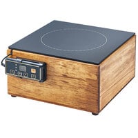 Cal-Mil 3633-99 Madera Rustic Pine Countertop Induction Cooker - 120V, 1600W