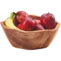 Cal-Mil 3555-14 Wood Accent Bowl - 14 inch x 3 1/4 inch