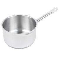 Vollrath 3802 Optio 2.75 Qt. Stainless Steel Sauce Pan with Aluminum-Clad Bottom and Cover