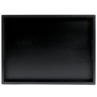 Cal-Mil 3559-1-96 Midnight Bamboo Room Service Tray - 19" x 14" x 2 1/2"