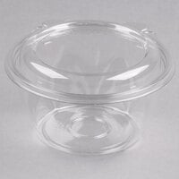 100 Deli Cups Dressing Cup PP with Lid Round 80 ML bg001+005 