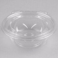 Dart SafeSeal 8 oz. Plastic Tamper-Resistant, Tamper-Evident Bowl with Flat Lid - 240/Case