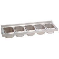 Advance Tabco PRA-2405 Prestige Series Ice Bin Bottle Rack / Condiment Holder