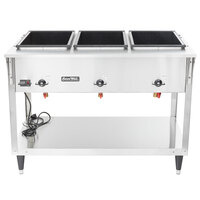 Vollrath 38217 ServeWell SL Electric Three Pan Hot Food Table 208/240V - Sealed Well