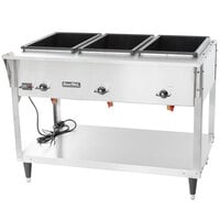 Vollrath 38217 ServeWell® SL Electric Three Pan Hot Food Table 208/240V - Sealed Well