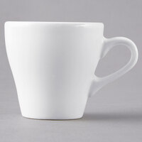 Tuxton BPF-0308 3 oz. Porcelain White Europa China Espresso Cup - 24/Case