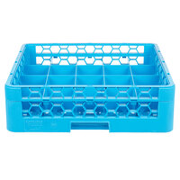 Carlisle RC20-114 OptiClean 20-Compartment Tilted Cup Rack with One Extender
