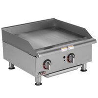 APW Wyott GGM-24S 24" Countertop Griddle - 40,000 BTU