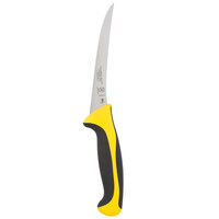 Mercer Culinary M23820YL Millennia Colors® 6 inch Curved Stiff Boning Knife with Yellow Handle