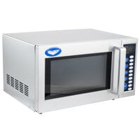 Vollrath 40819 Stainless Steel Commercial Microwave Oven with Digital Controls - 120V, 1000W